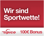 100 Euro Wettbonus - Tipico